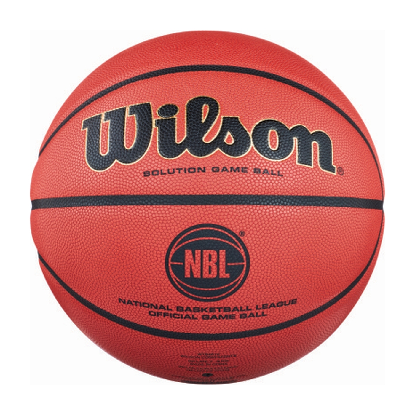 Wilson Solution NBL Official Game Basketball Size #7 – Composite ...