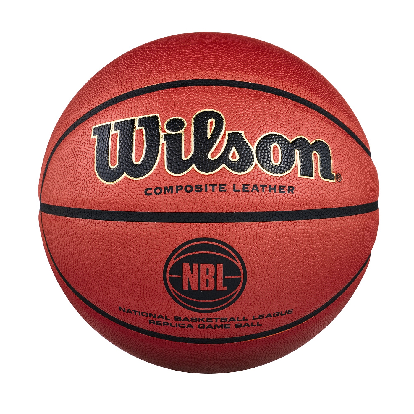 wilson basketball leather