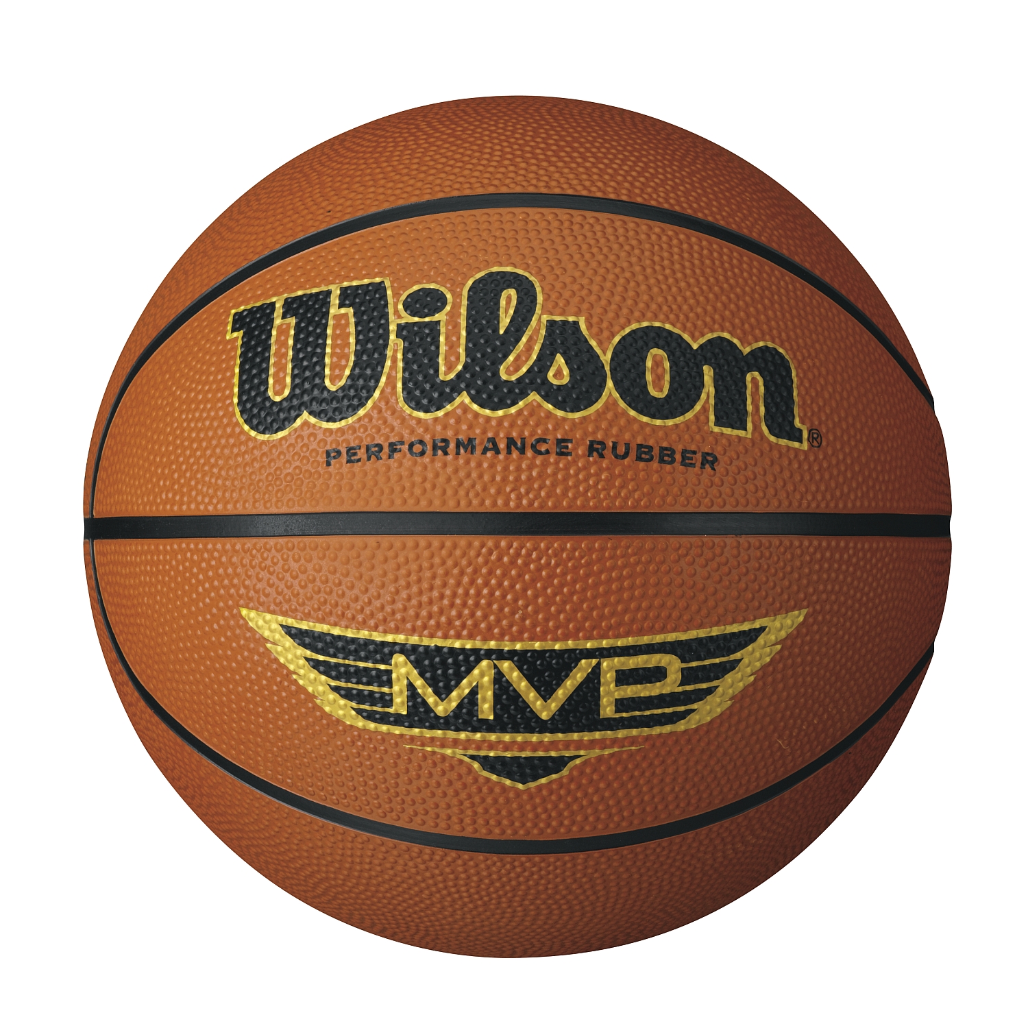 Wilson MVP Orange Basketball Size 6 Rubber eBay