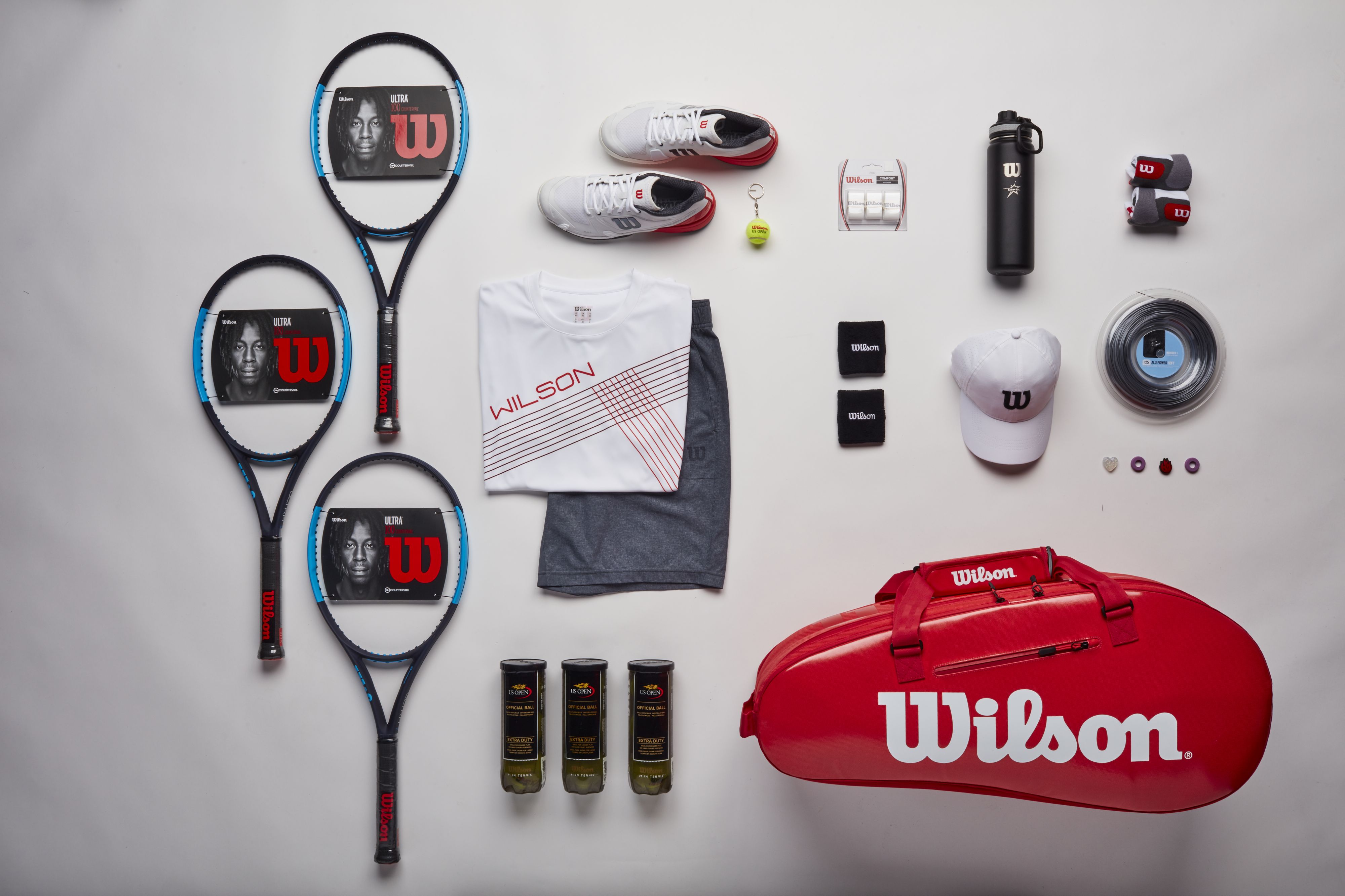 super tour 2 compartment small tennis bag